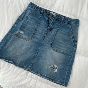 Denim Skirt